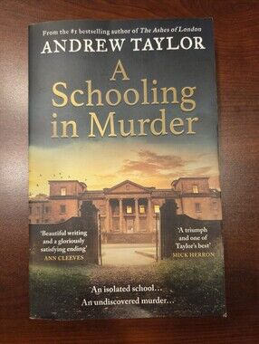 4 For $20 A Schooling in Murder by Andrew Taylor